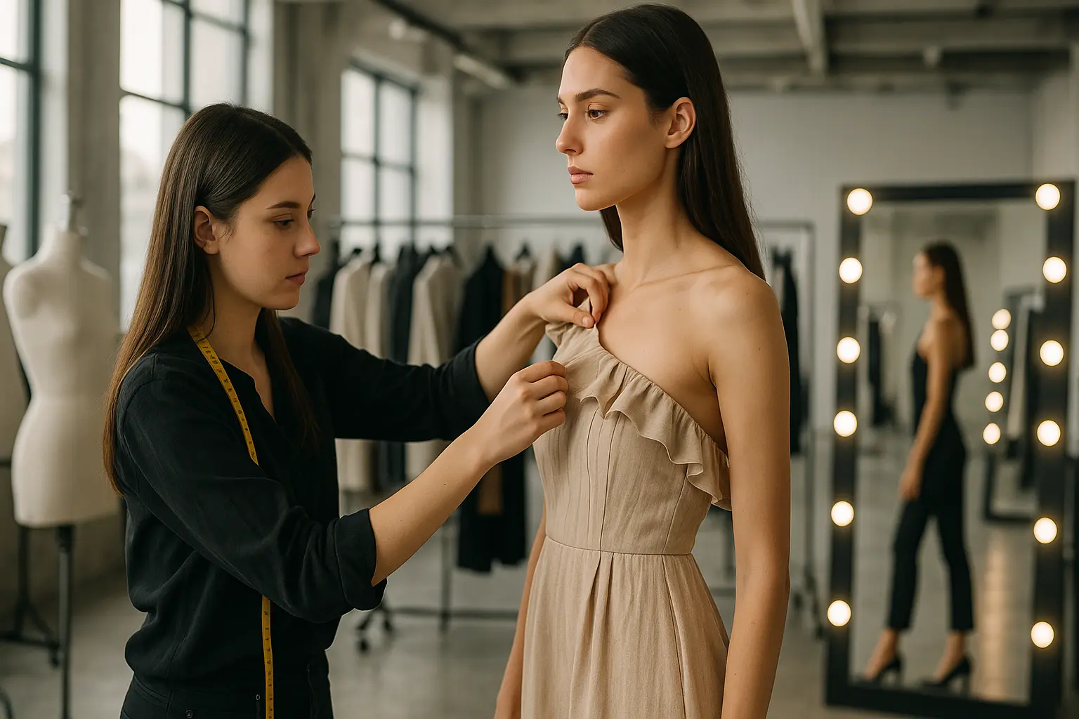 el fitting en pasarela