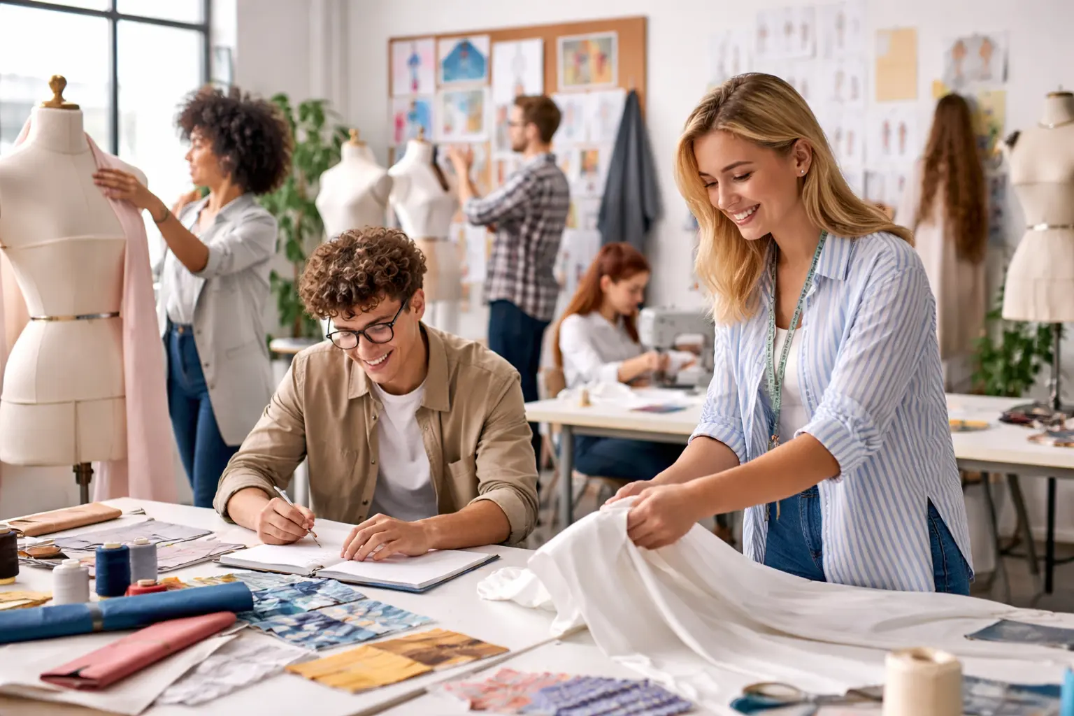 Se puede trabajar después de estudiar moda en Madrid