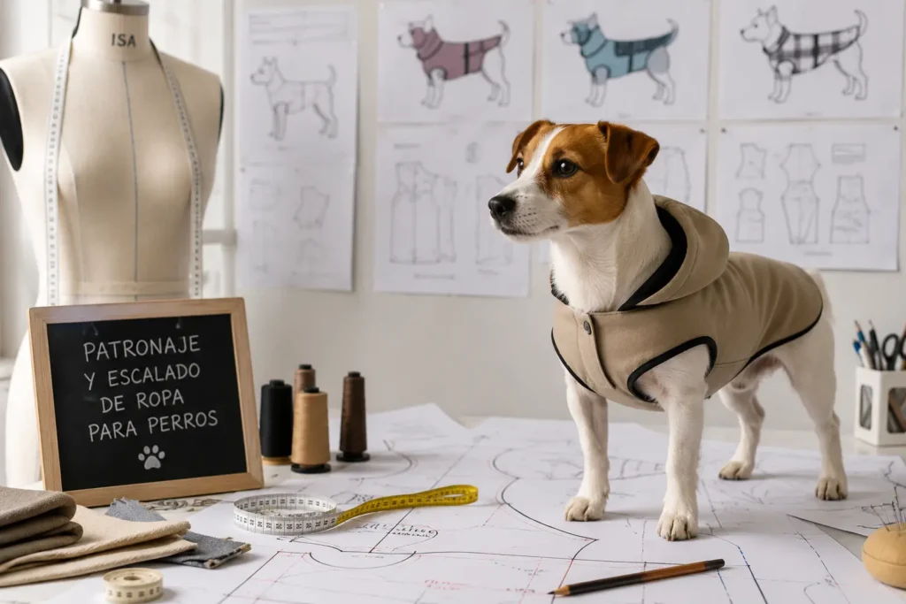 CURSO DE PATRONAJE Y ESCALADO DE ROPA PARA PERROS