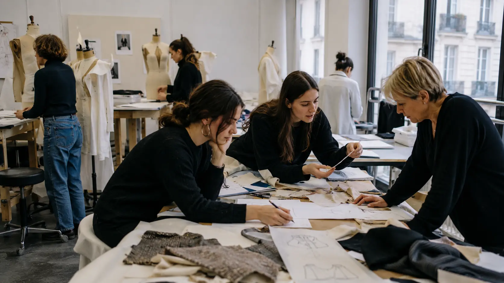 Roles del departamento de diseño de moda: funciones y formación