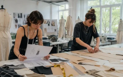 ¿Qué diferencia hay entre patronaje y diseño de moda?