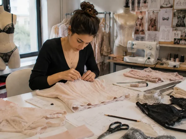 Patronaje industrial y escalado en lenceria y corseteria